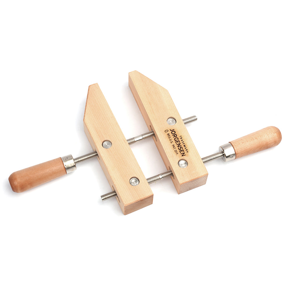 Pony Jorgensen Set of 3 Classic Wooden Hand Screw Clamps 8in