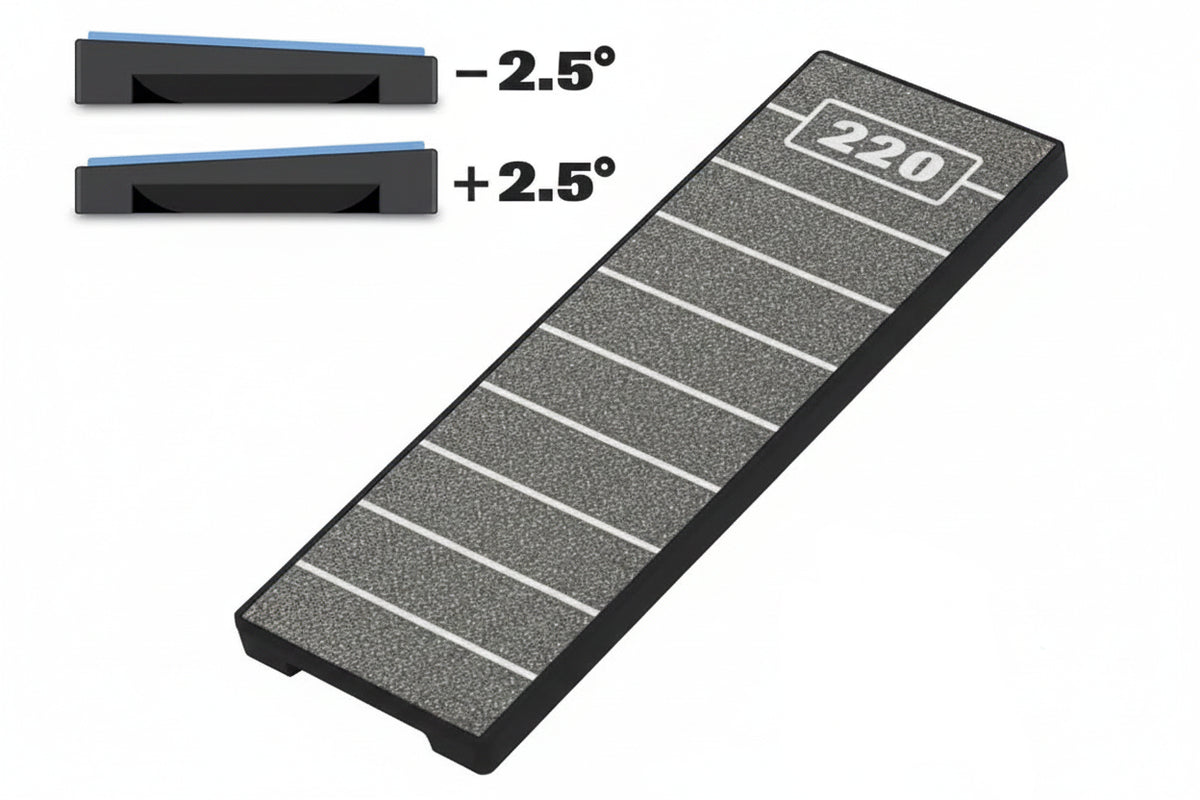 MPOWER Angled Diamond Sharpening Plates for FastTrack Sharpening System