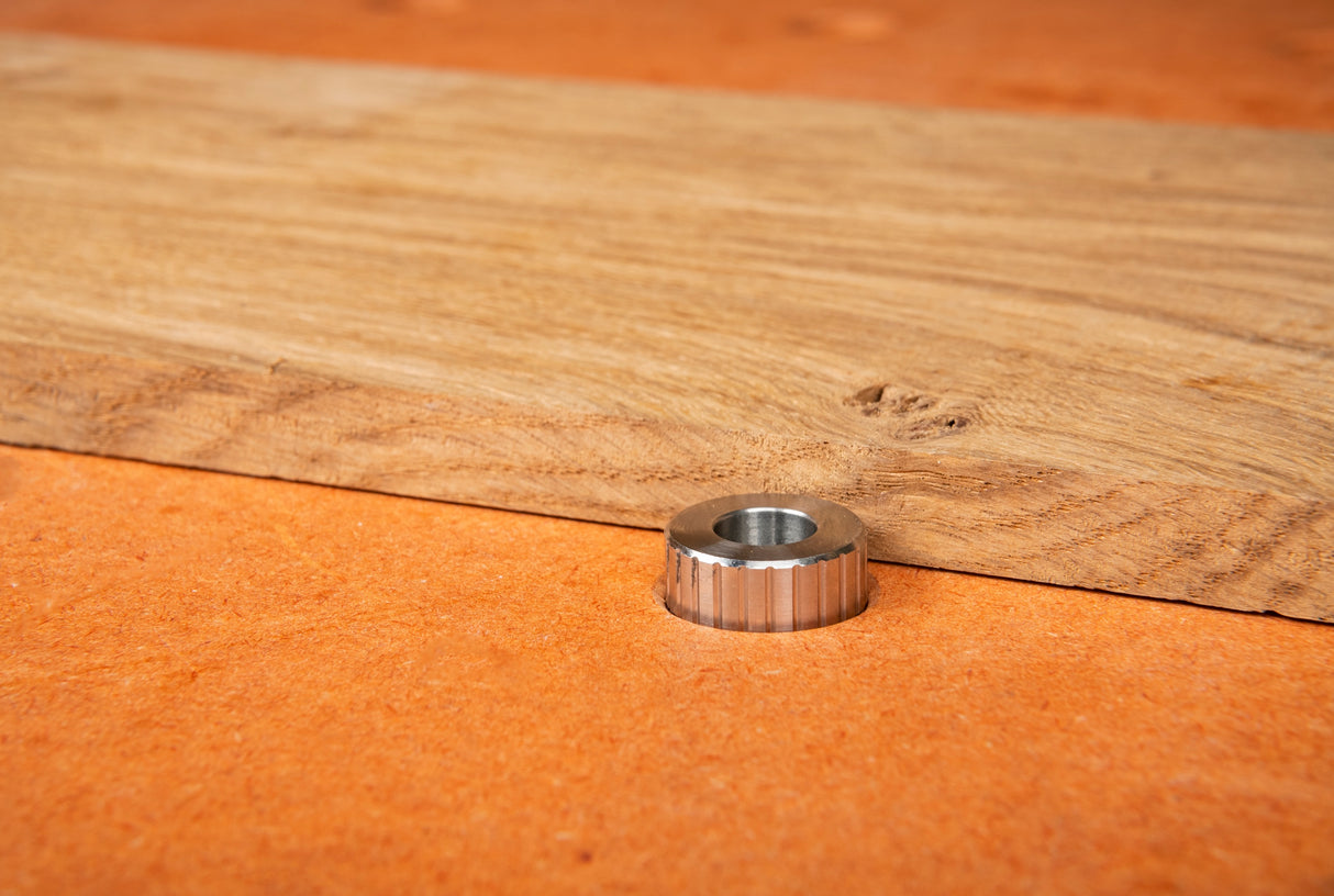 UJK Parf Repeat Stop Suits 20mm Dog Hole Workbenches suits Power Guide Rails