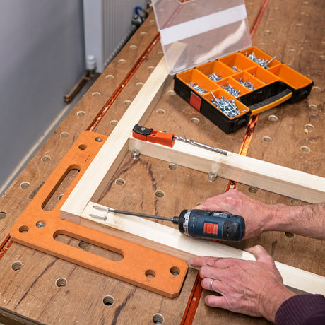 UJK 360mm Assembly Square with 20mm Dog Holes