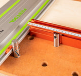 UJK Fence And Length Stop For Guide Rail Saws suits 20mm Dog Hole Workbenches