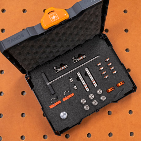 UJK Super Dog Accessory Kit in T-Loc Case for Australian woodworking workbenches
