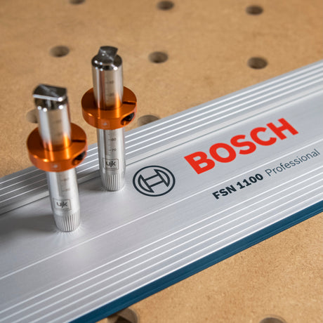 UJK 20mm Guide Rail Bench Dogs For Bosch and Mafell Guide Rails Pack of 2