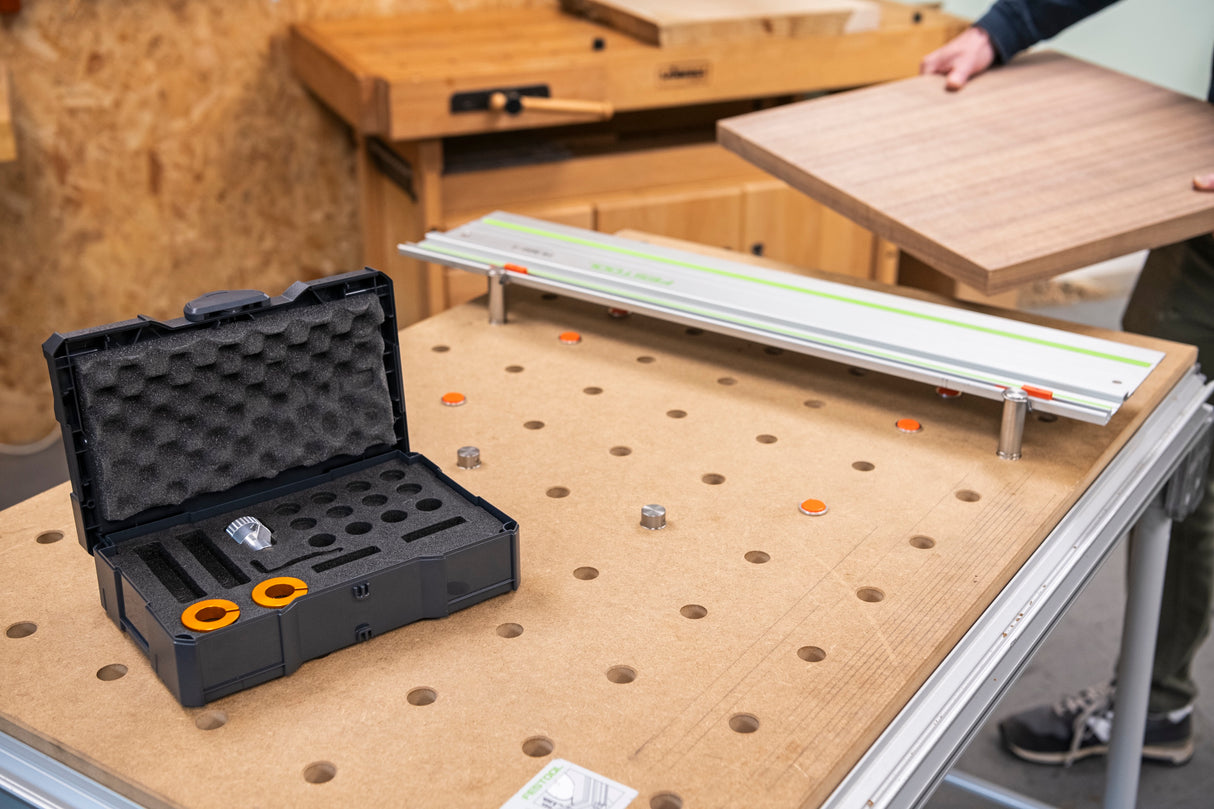 UJK Track Saw Set in Storage Case suits 20mm Dog Holes