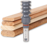 UJK Loose Tenon Router Cutter for 4, 5, 6 and 8mm Profiles 1/2in Shank