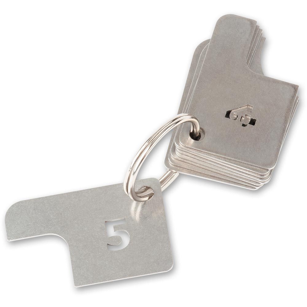 UJK 9-Piece Metric Radius Gauge Set