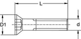 RAMPA Countersunk Bolts M8 x 20mm Pack of 10