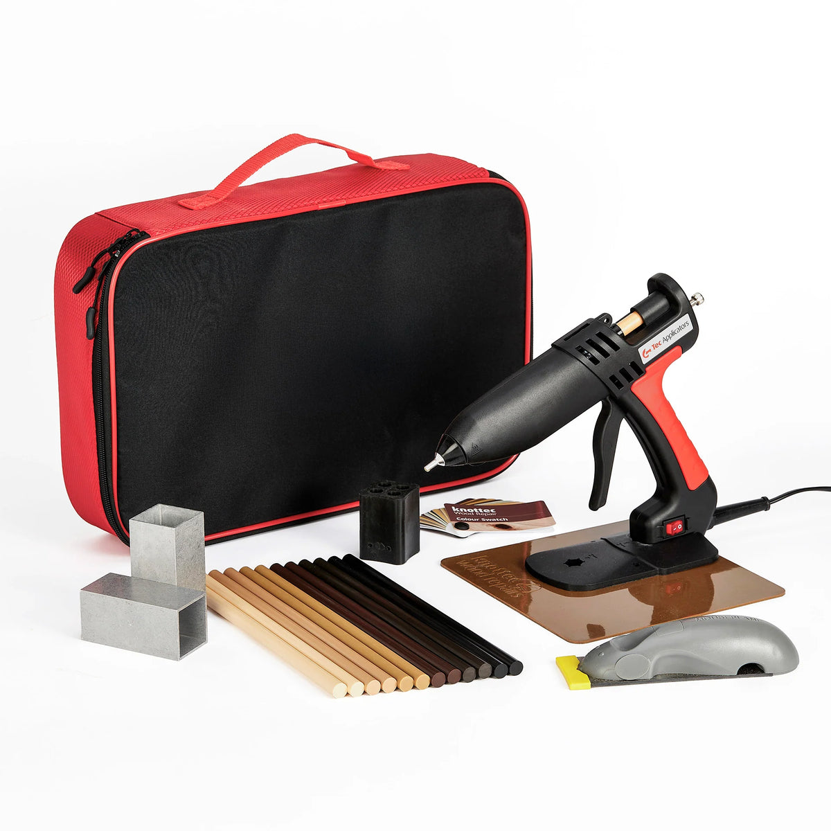 Power Adhesives Tec 806 Wood Repair Kit 12mm Hot Glue Gun Corded
