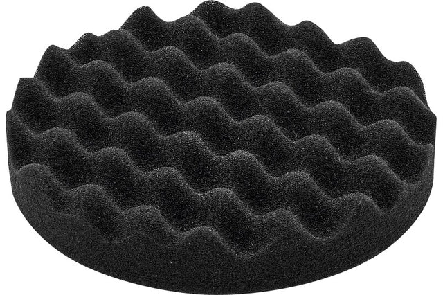 Festool Extra Fine Polishing Sponge 150mm Black Honeycombed for high-gloss paint and clear coats
