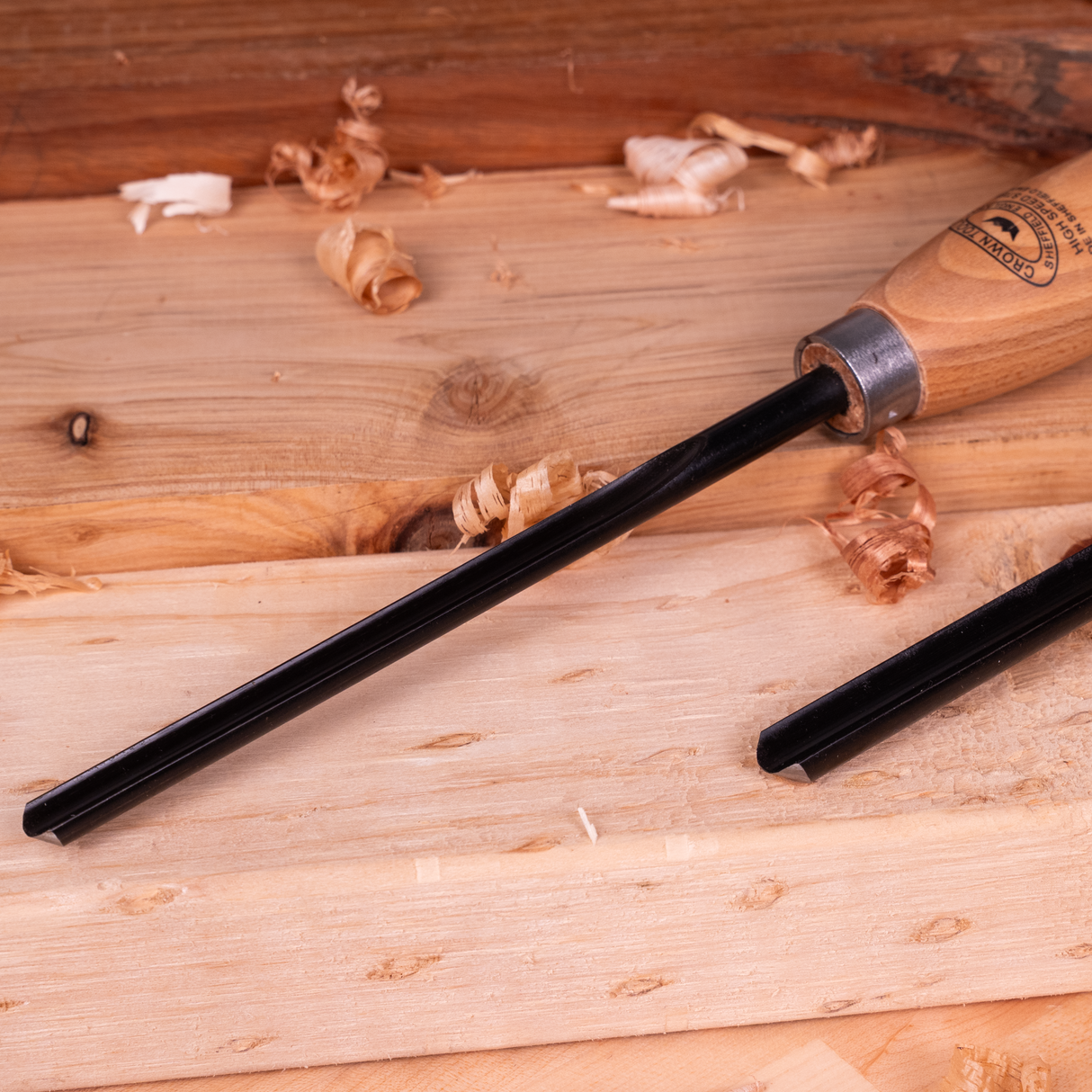 Crown HSS Spindle Gouge Woodturning Tool