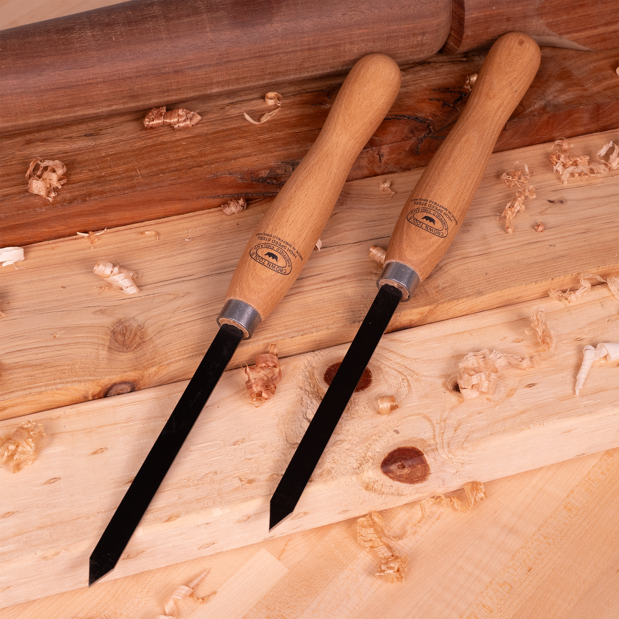 Crown HSS Parting Tool Woodturning Chisel