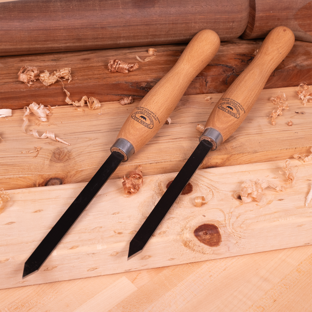 Crown HSS Parting Tool Woodturning Chisel