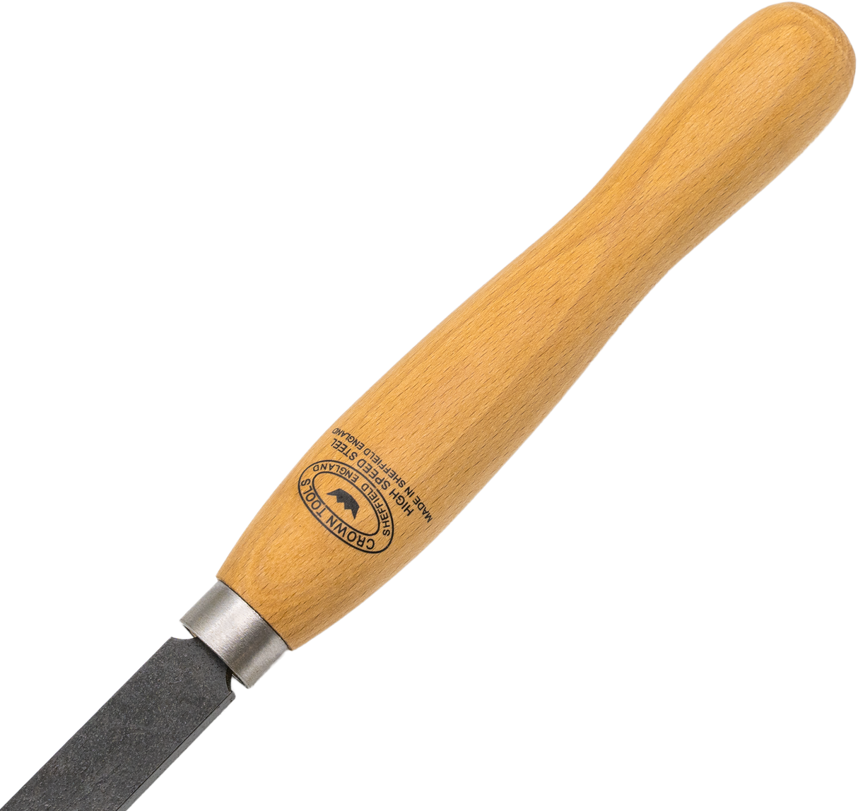 Crown HSS Square Nose Scraper 19mm Woodturning Tool