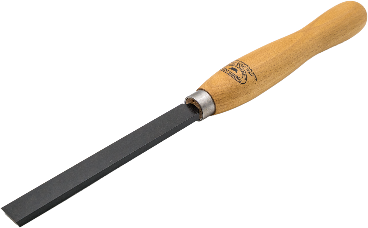 Crown HSS Square Nose Scraper 19mm Woodturning Tool