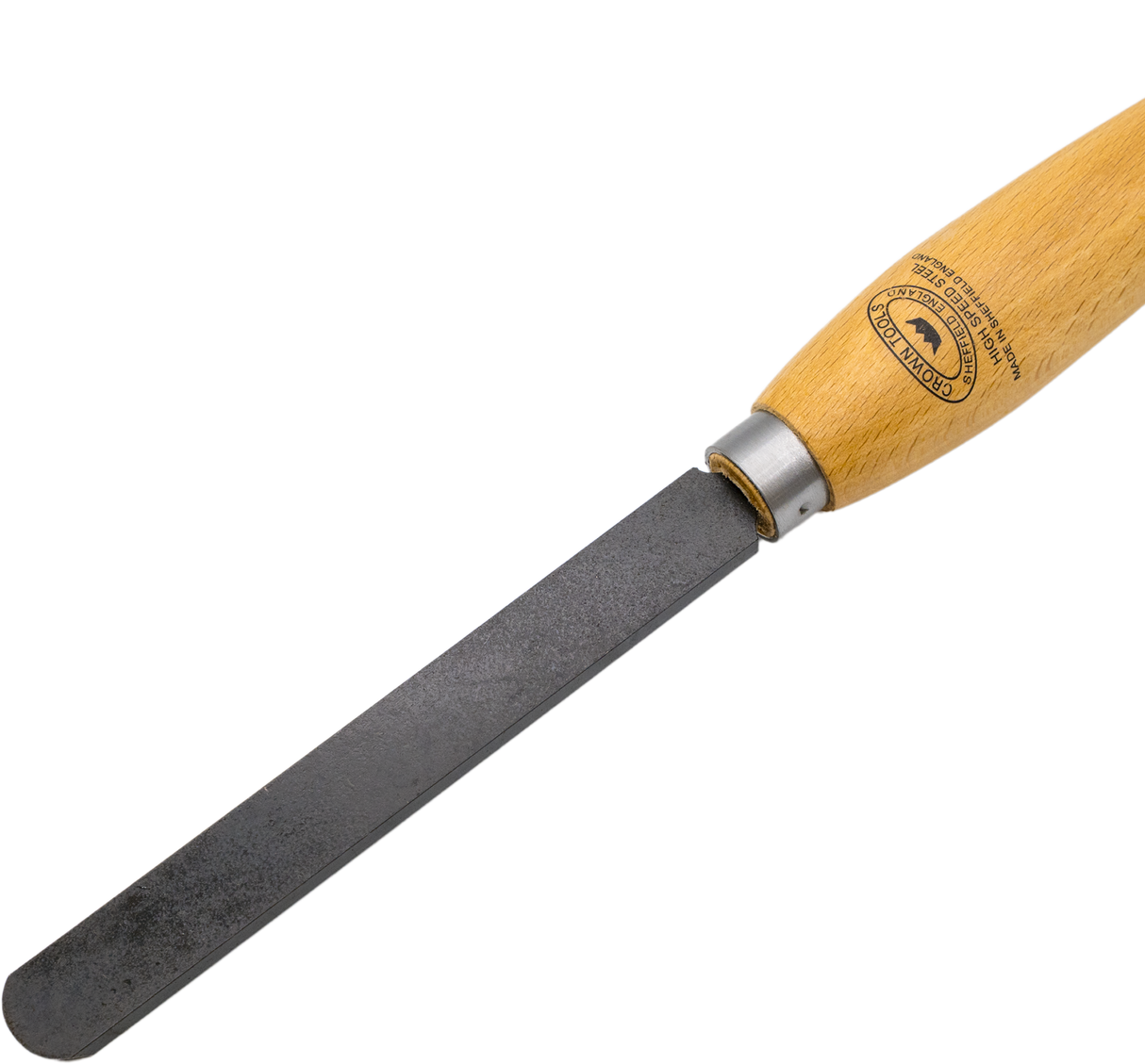Crown HSS Round Nose Scraper 19mm Woodturning Tool