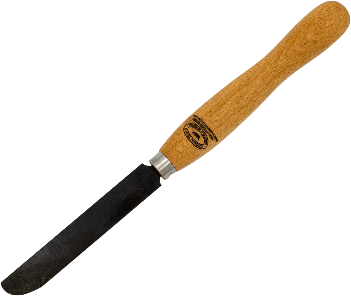 Crown HSS Bowl Finishing Scraper 25mm Woodturning Tool