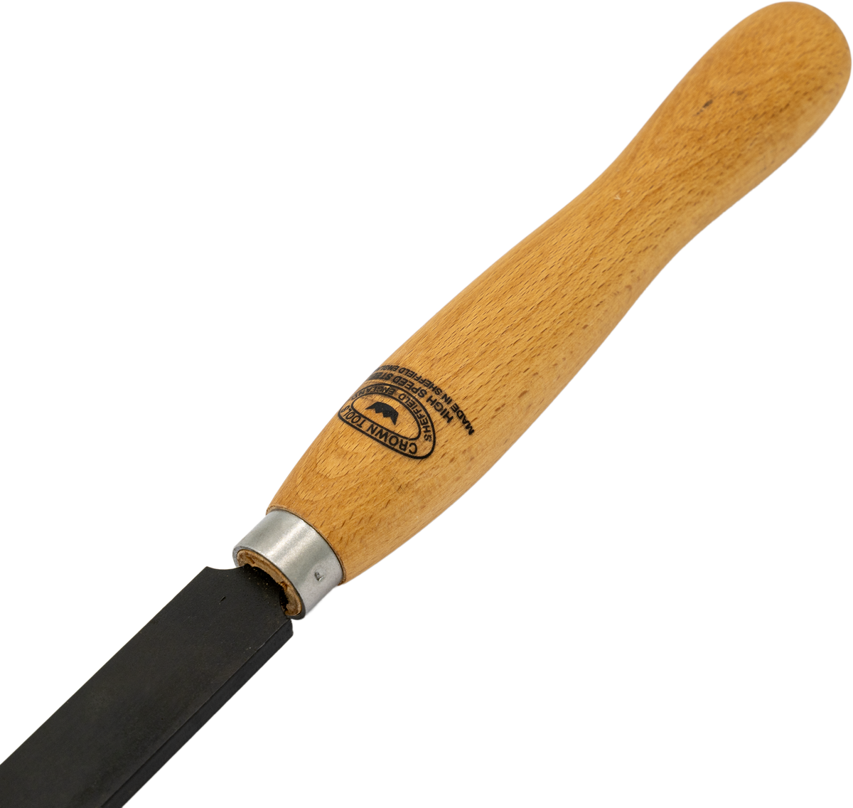 Crown HSS Bowl Finishing Scraper 25mm Woodturning Tool