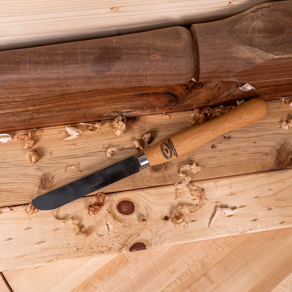 Crown HSS Bowl Finishing Scraper 25mm Woodturning Tool