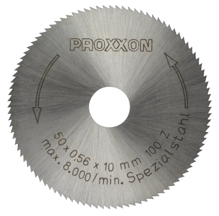 PROXXON HSS Circular Saw Blade 50mm Diameter Suits KS-230 Benchtop Mini Table Saw