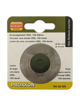 PROXXON HSS Circular Saw Blade 50mm Diameter Suits KS-230 Benchtop Mini Table Saw