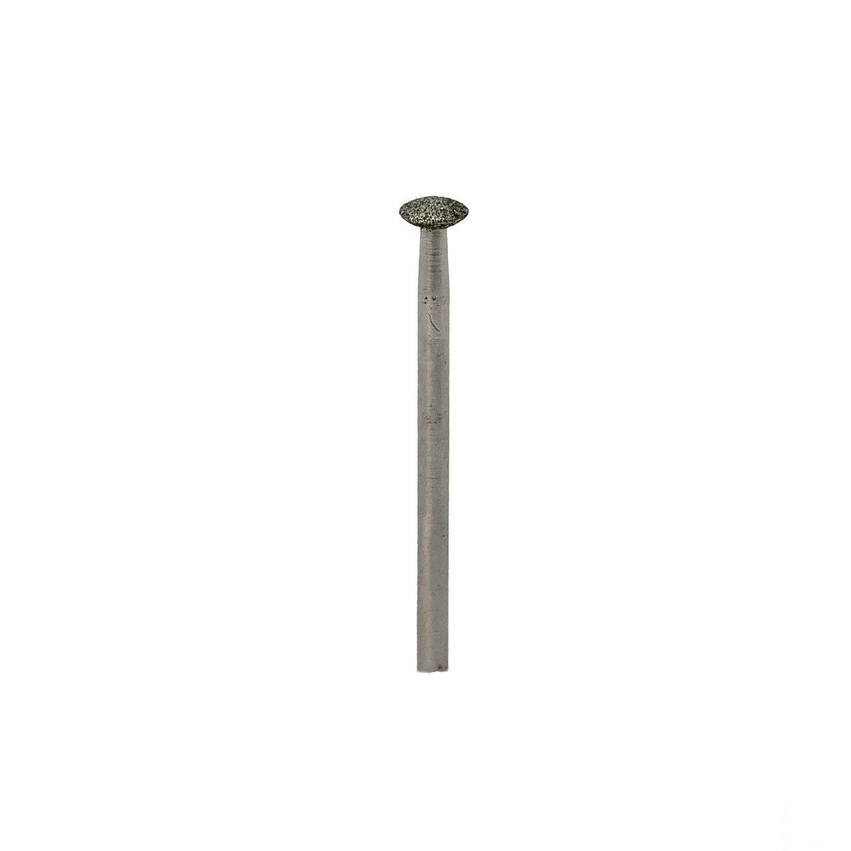 PROXXON 5mm Lens Profile Diamond Grinding Bit with stainless steel body and shaft for grinding steel, glass, ceramics, and plastics