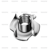 RAMPA T-Nut Knock-In Nuts Inserts M8 x 20mm Pack of 10