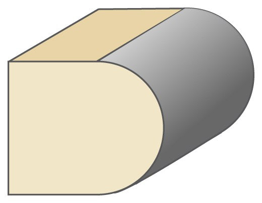Torquata Bull Nose Moulding Router Bits 1/2in Shank