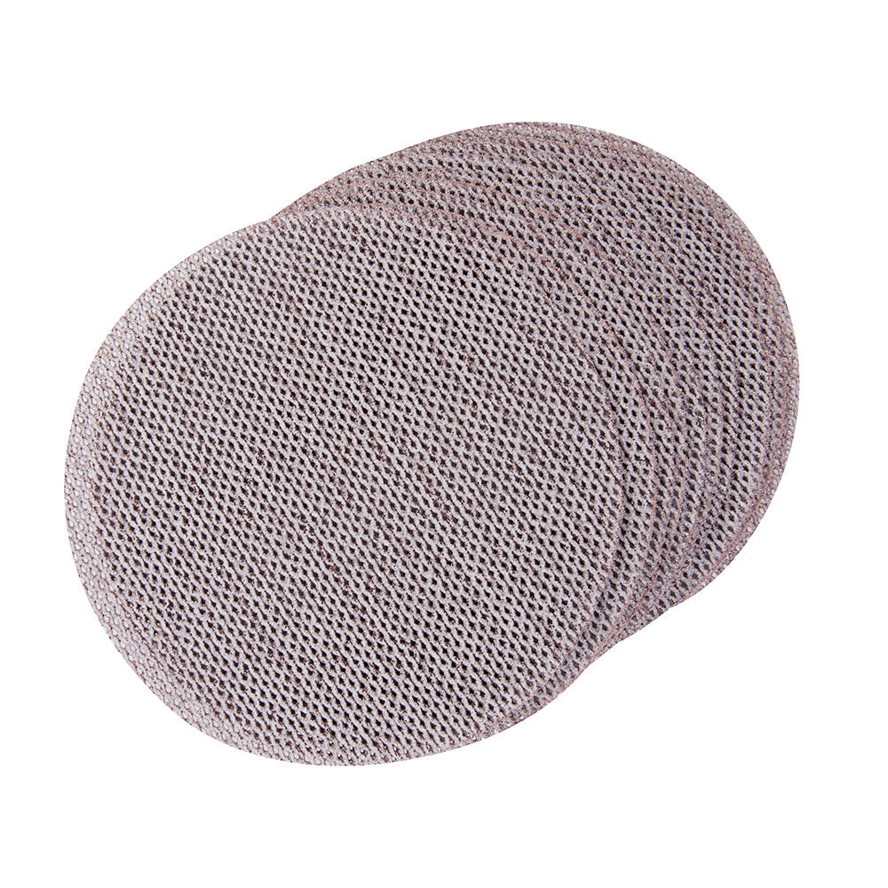 Triton TPTA12489403 Hook & Loop Mesh Sanding Disc 150mm Pack of 10