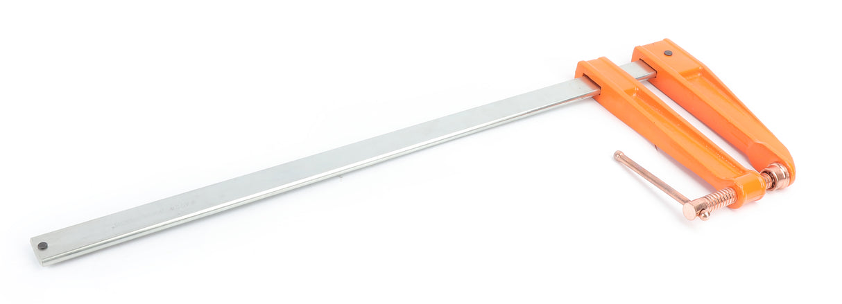 Pony Jorgensen 9in Deep Reach Clamp showing copper plated screws, handles, and swivels