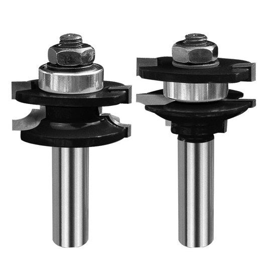 Torquata Beading Rail & Stile Jointing Router Bit Set 1/2in Shank