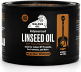 Walrus Oil Polymerised Linseed Oil Natural Wood Finish 473mL