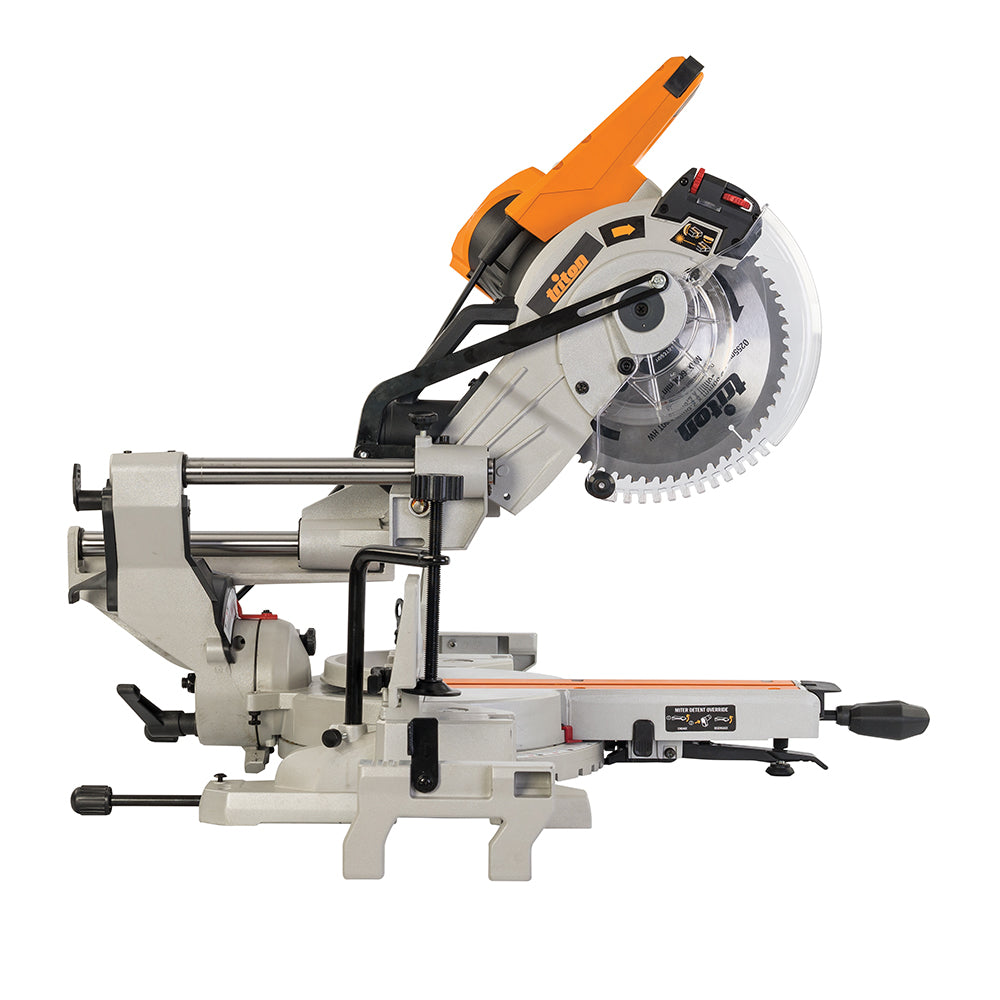 Triton TCMS255 1800W Sliding Compound Mitre Saw 254mm