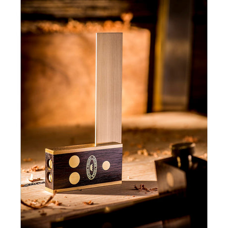 Crown Adjustable Try Square 71mm Blade Rosewood & Brass