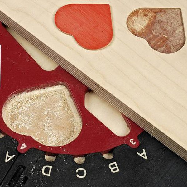 Milescraft Design & Inlay Kit for Woodworking Routers Imperial