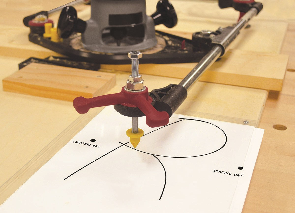 Milescraft PantographPRO Tracing Kit for Woodworking Routers Imperial