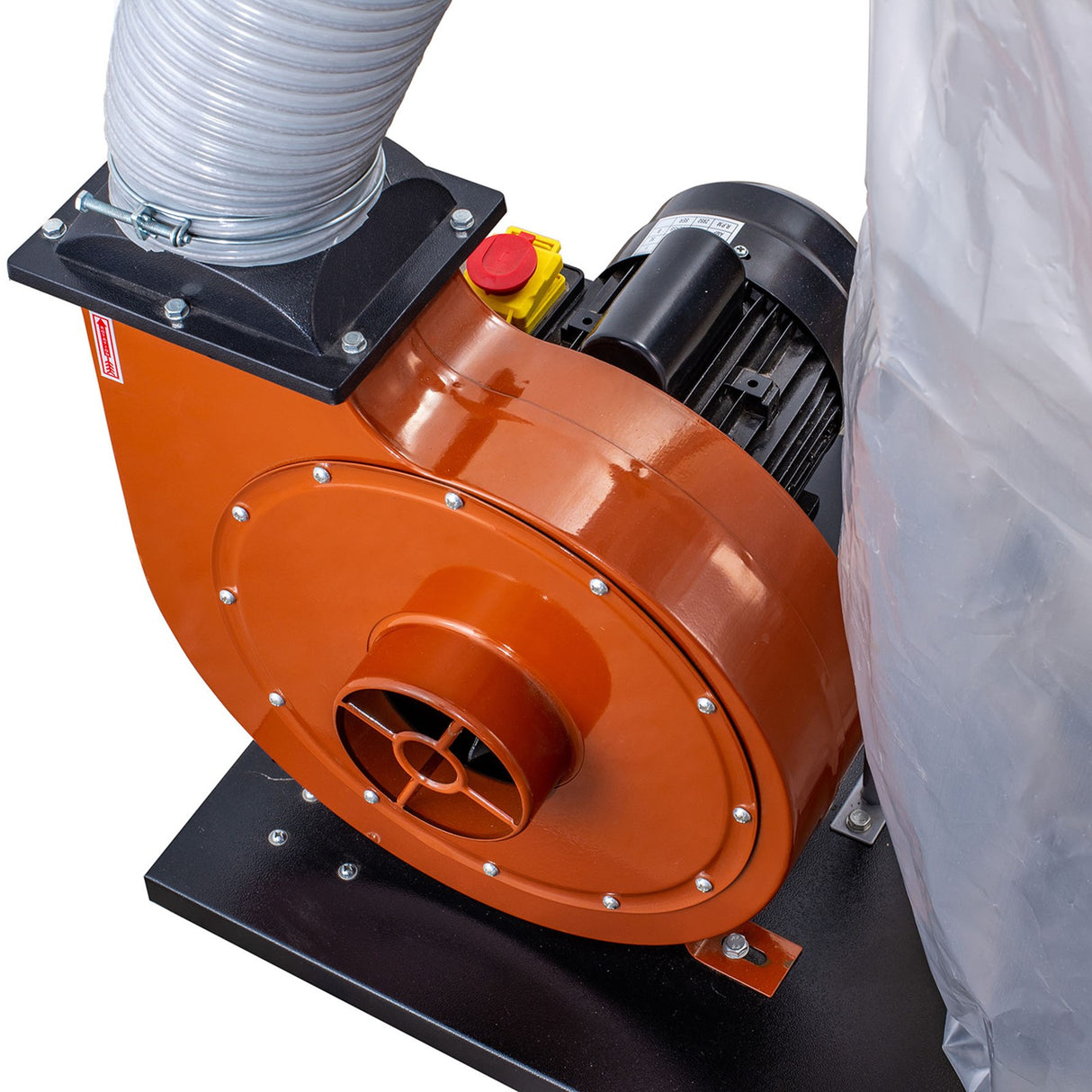 Sherwood 2HP Dust Extractor with Needle Felt Filter Bag Single-Stage Dust Collection 1200CFM