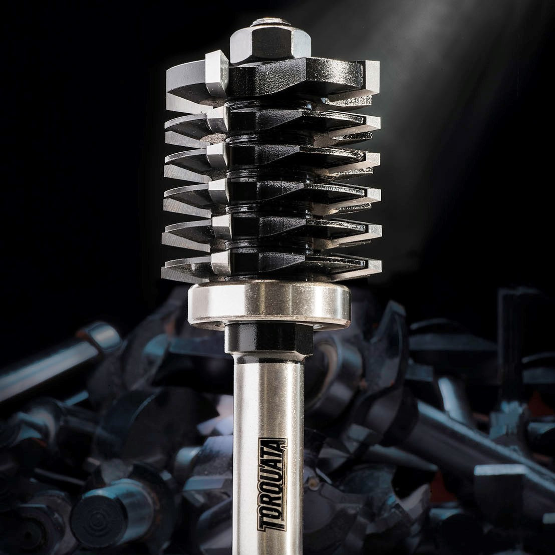 Torquata Finger Joint Router Bit 1/2in Shank 13-38mm Cutting Height
