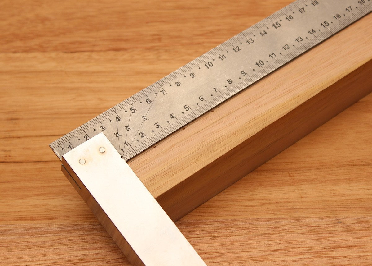 Stainless Steel Try Square 250mm Metric & Imperial