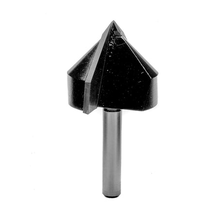 Torquata Chamfer V-Groove Router Bits 31.8mm Diameter 1/4in Shank