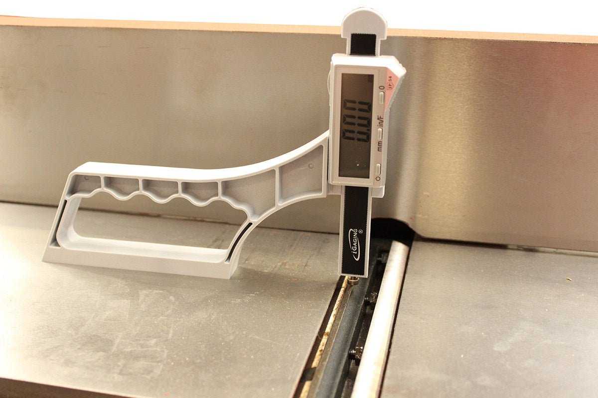 iGaging Snap Check Multi Scale Digital Woodworking Machine Setup Gauge 2in Measuring Capacity