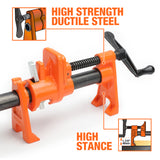 Pony Jorgensen Extended Foot Pipe Clamp for 3/4in Pipe Panel Clamping