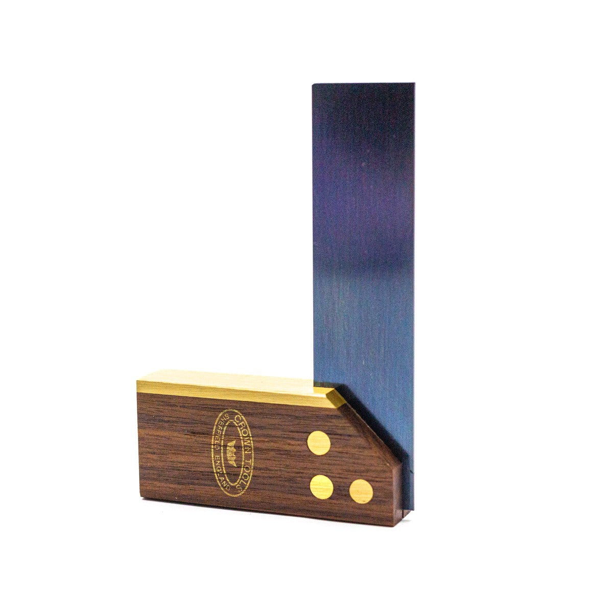 Crown Mini Try Square 105mm Blade Rosewood & Brass