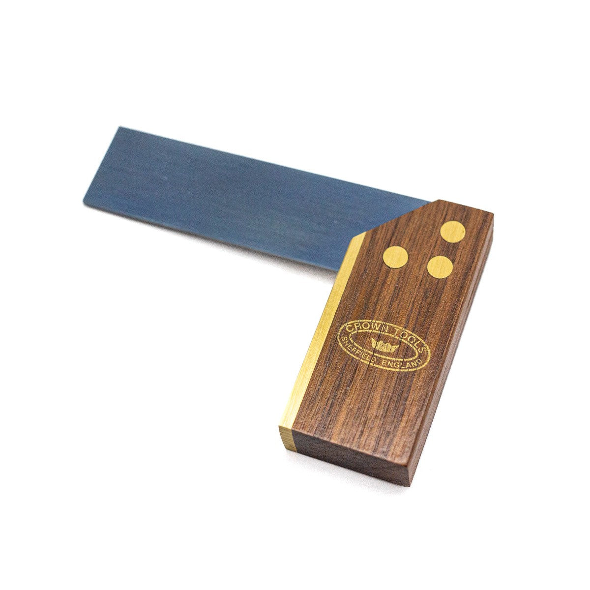 Crown Mini Try Square 105mm Blade Rosewood & Brass