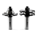 Torquata Tongue & Groove Router Bit 12mm Set 1/2in Shank