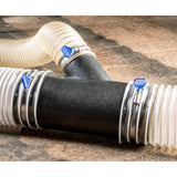 Sherwood 4in to 2in Y-Connector Reducer Dust Extraction Outlet