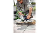 Powerful Festool TS 75 210mm Plunge Cut Circular Saw with 1400mm Rail, ideal for precise and splinter-free cuts up to 75mm depth