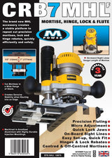 MPOWER CRB7 Combination Router Base Mortice Hinge & Lock Jig Attachment
