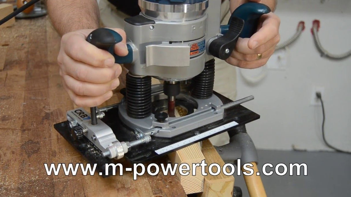 MPOWER CRB7 Combination Router Base Mortice Hinge & Lock Jig Attachment