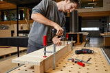 Bessey Steel Track Saw Clamp GTR Series 160mm Capacity