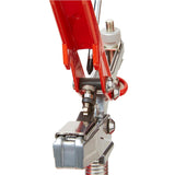 Armor Tool Auto-PRO Bench Dog Hold-Down Clamp in action with serrated 19mm hold-down